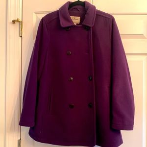 Lambswool Peacoat